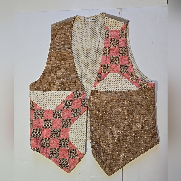 Darlene Noerenberg Jackets & Blazers - Vintage Original By Darlene Noerenberg Patchwork Vest